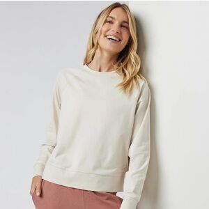 Long-Sleeve Halo Crew - milkweed